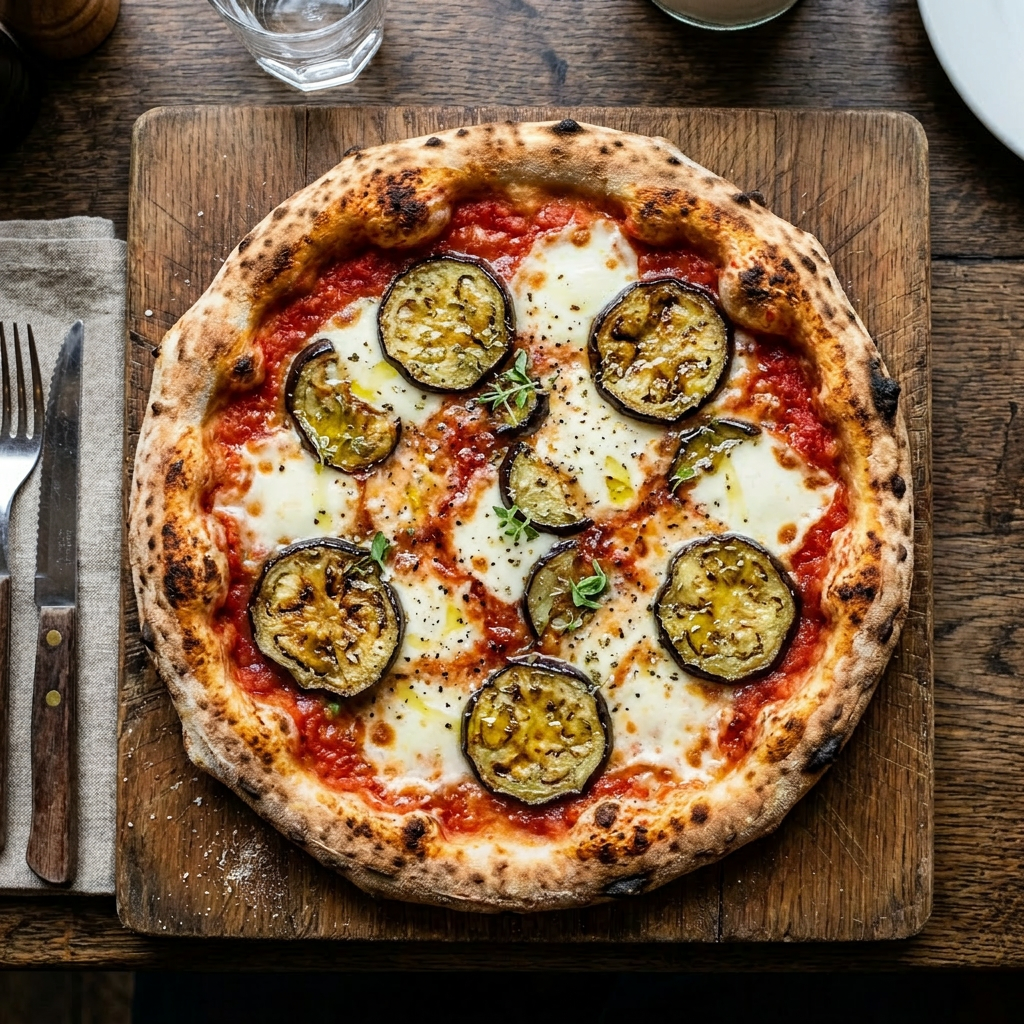 Pizza Aubergine