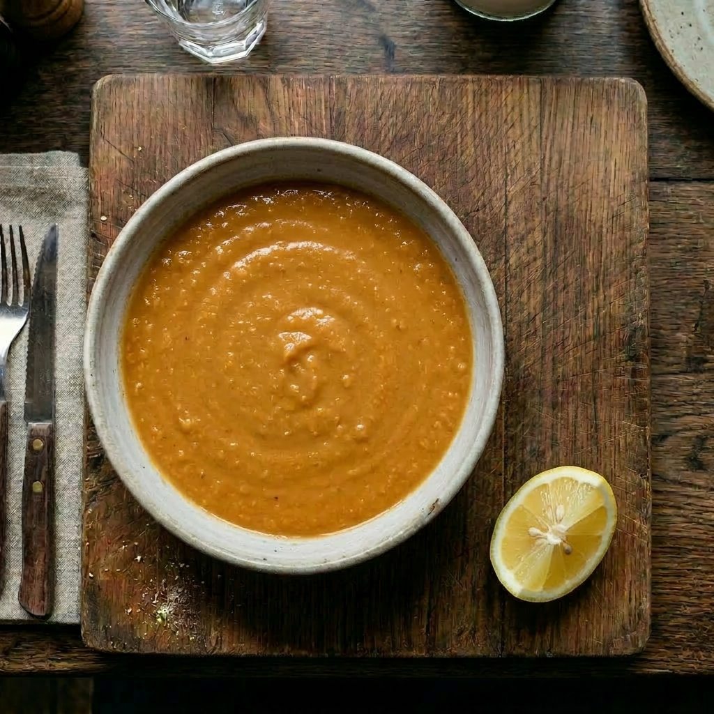 Soupe de Lentilles Orangées